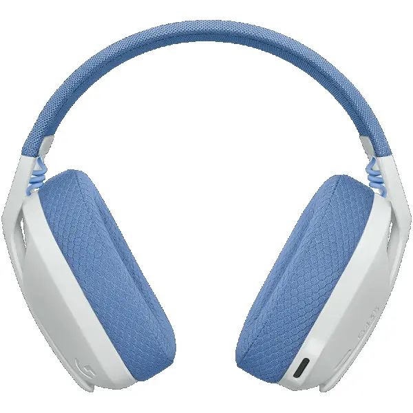 LOGITECH G435 LIGHTSPEED Wireless Gaming Headset - WHITE - 2.4GHZ - EMEA - 914 ( 981-001074 ) 