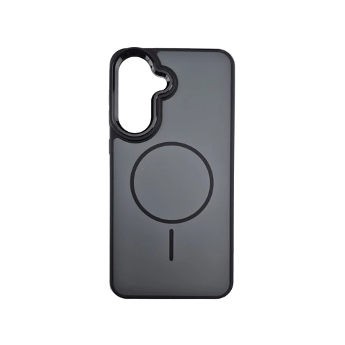 Silikonska futrola Magsafe Chrome Iphone 17 CRNA