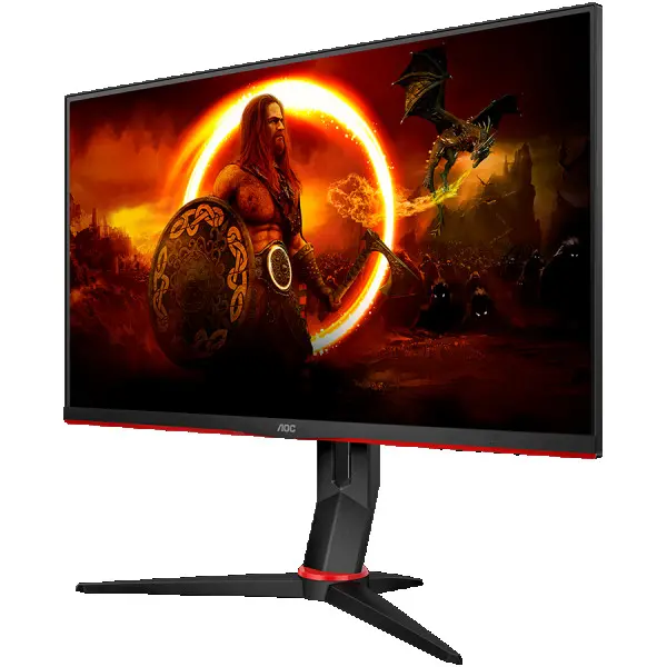 AOC Monitor LED 24G2U5BK (23.8, IPS, 16:9, 1920x1080, 1ms MTR, 1000:1, 100M:1, 178178, 250 cdm2, 3H, FreeSync, Borderless, Pivot, Swivel, T