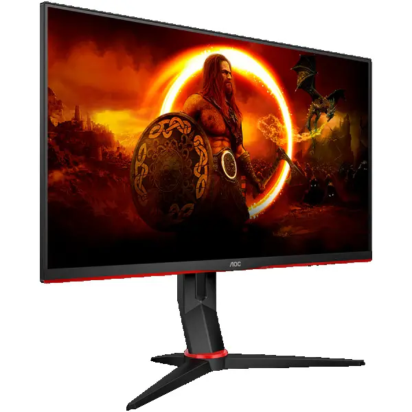 AOC Monitor LED 24G2U5BK (23.8, IPS, 16:9, 1920x1080, 1ms MTR, 1000:1, 100M:1, 178178, 250 cdm2, 3H, FreeSync, Borderless, Pivot, Swivel, T