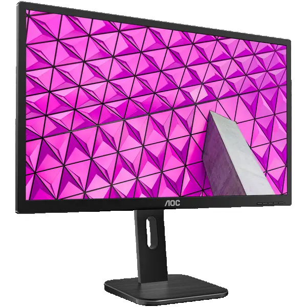 AOC Monitor LED 24P1 PRO (23.8'', 16:9, 1920x1080, IPS, 250 cdm˛, 1000:1, 50M:1, 5 ms, 178178°, VGA, DP, HDMI, DVI, 4 x USB 3.0, Audio OUT, 