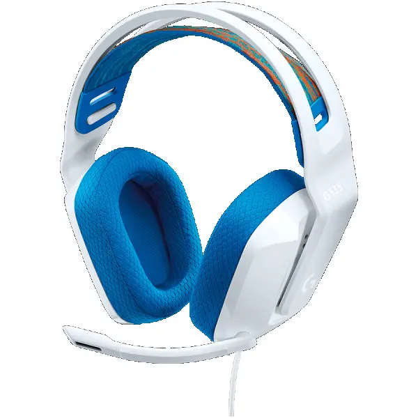 LOGITECH G335 Wired Gaming Headset - WHITE - 3.5 MM ( 981-001018 ) 