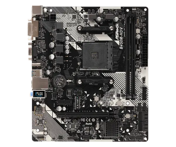 MB AsRock AMD AM4 B450M-HDV R4.0