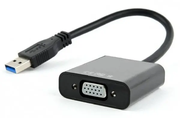 Adapter Gembird AB-CM-VGAF-01 Gembird USB-C to VGA Black