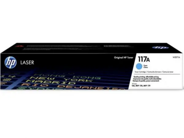Toner HP 117Aplava' ( 'W2071A' ) 