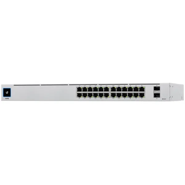 Ubiquiti USW-Pro-24-POE-EU configurable Gigabit Layer2 and Layer3 switch with auto-sensing 802.3at PoE+ and 802.3bt PoE++ ( USW-PRO-24-POE-