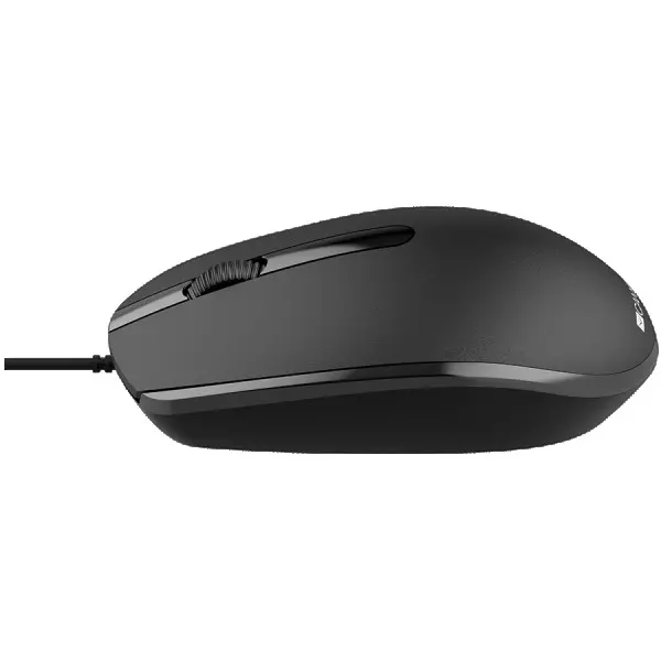 Canyon Wired  optical mouse with 3 buttons, DPI 1000, with 1.5M USB cable, black, 65*115*40mm, 0.1kg ( CNE-CMS10B ) 