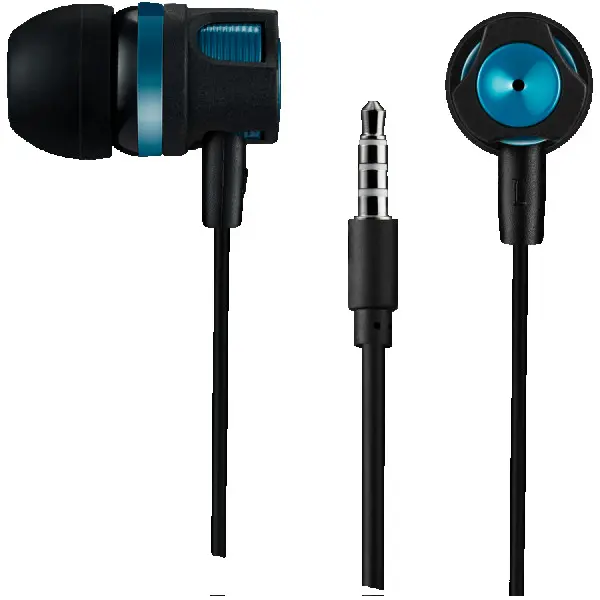 CANYON EP-3 Stereo earphones with microphone, Green, cable length 1.2m, 21.5*12mm, 0.011kg ( CNE-CEP3G ) 