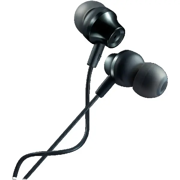 CANYON SEP-3 Stereo earphones with microphone, metallic shell, cable length 1.2m, Dark Gray, 22*12.6mm, 0.012kg ( CNS-CEP3DG ) 