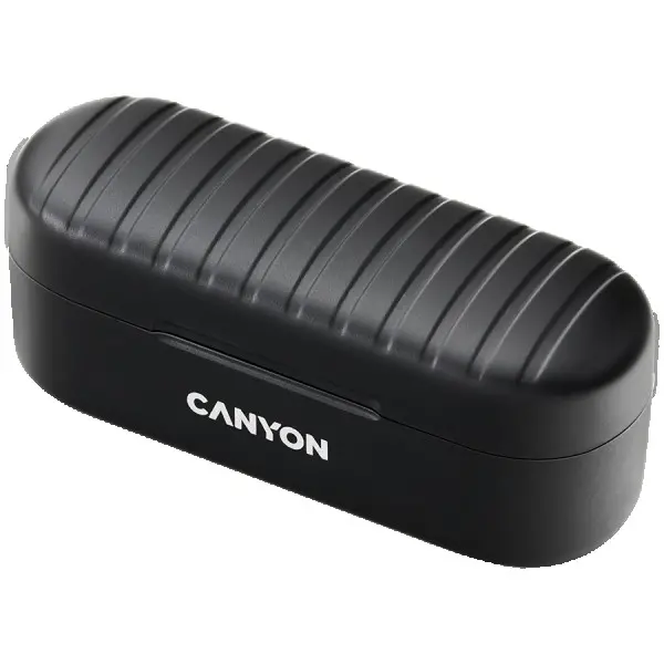 Canyon TWS-1 Bluetooth headset, with microphone, BT V5.0, Bluetrum AB5376A2, battery EarBud 45mAh*2+Charging Case 300mAh, cable length 0.3m