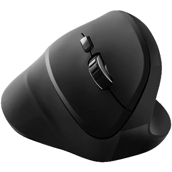 CANYON MW-16 wireless Vertical mouse, USB2.4GHz, Optical Technology, 6 number of buttons, USB 2.0, resolution: 80012001600 DPI, black, size