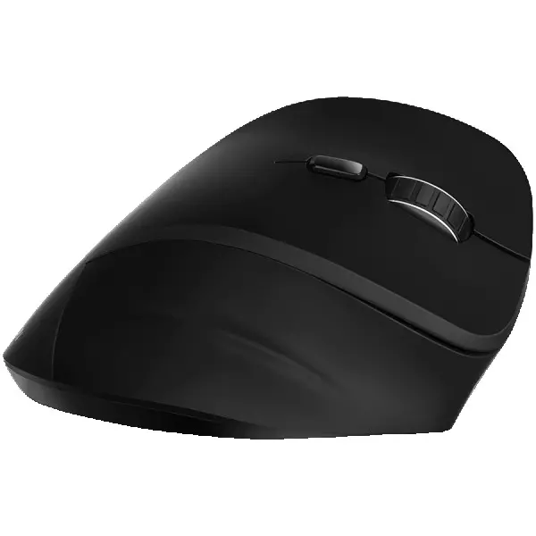 CANYON MW-16 wireless Vertical mouse, USB2.4GHz, Optical Technology, 6 number of buttons, USB 2.0, resolution: 80012001600 DPI, black, size