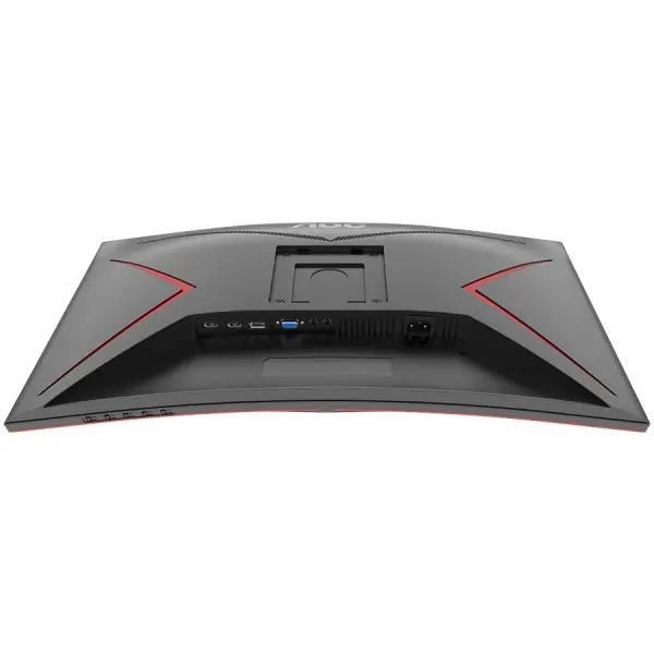 AOC Monitor LED C27G2ZE Gaming Curved 240Hz (27'', 16:9, 1920x1080, VA, 240Hz, 300 cdm˛, 3000:1, 0.5 ms, 178178°, 2xHDMI, DP, Tilt, 3-sided 