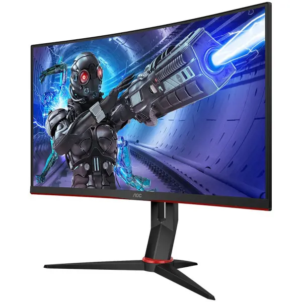 Monitor 27 AOC C27G2ZUBK Black-Red VA, 16:9, 1920x1080, 240Hz, 1ms, 300 cdm2, 3000:1, HDMI*2, DP, USBhub, 2Wx2, vesa ( C27G2ZUBK ) 
