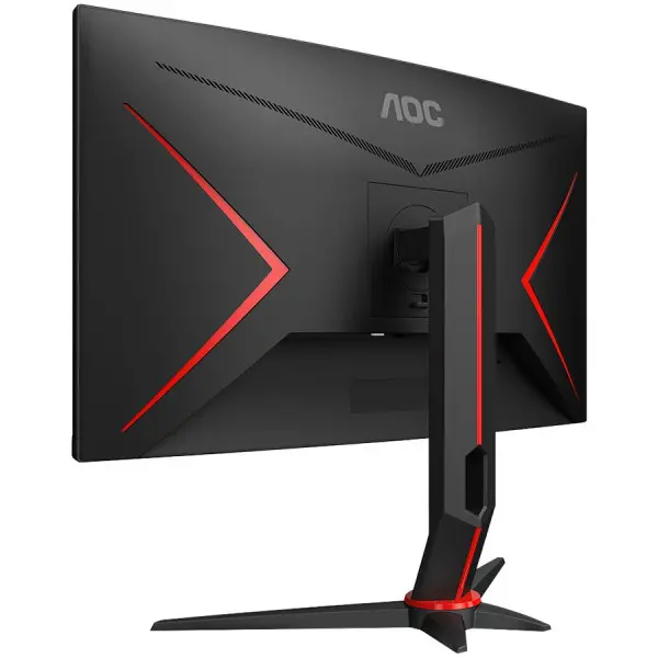 AOC Monitor LED CQ27G2UBK 2K Curved Gaming (27'', 16:9,  2560x1440, VA, 3H, 144Hz, 250 cdm˛, 3000:1, 80M:1, 1 ms, 178178°, VGA, 2xHDMI, DP, 