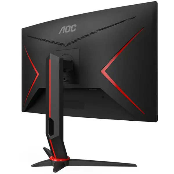 AOC Monitor LED CQ27G2UBK 2K Curved Gaming (27'', 16:9,  2560x1440, VA, 3H, 144Hz, 250 cdm˛, 3000:1, 80M:1, 1 ms, 178178°, VGA, 2xHDMI, DP, 