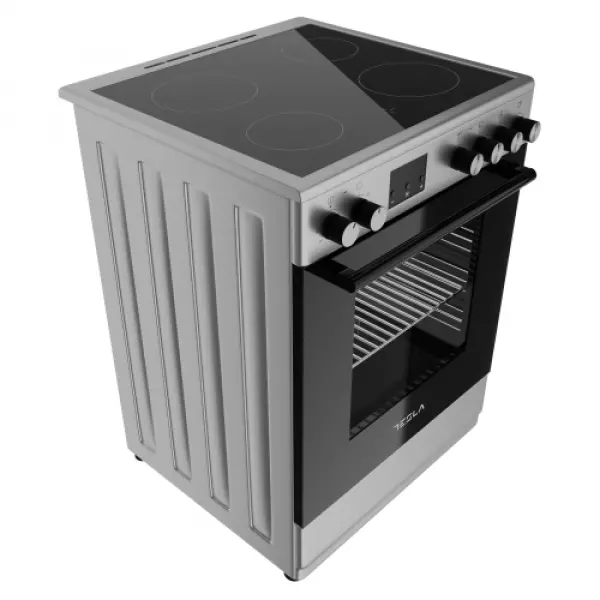 Šporet TESLA CV6400SX staklokeramikaA56Lventilator83x60x60cminox' ( 'CV6400SX' ) 