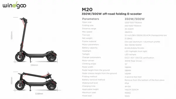 Windgoo E-SCOOTER M20