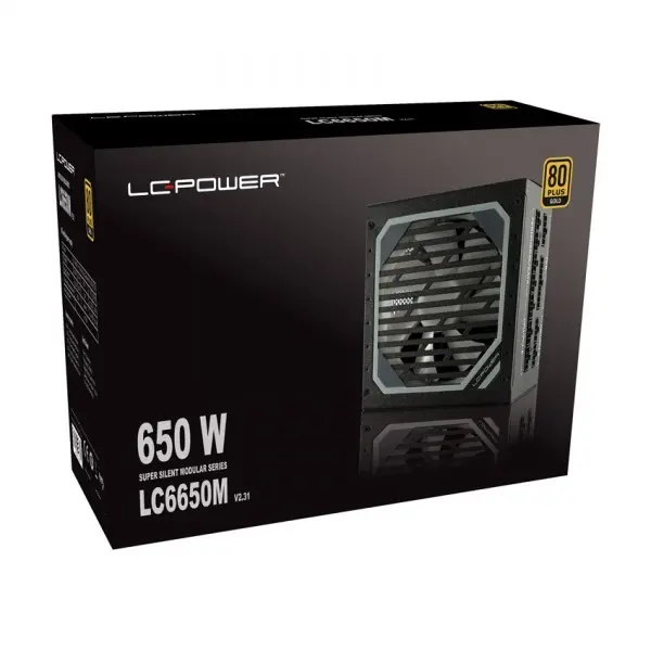 Napajanje LC Power 650W LC6650M V2.31 80 PLUS Gold