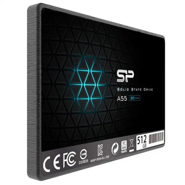 SSD Silicon Power 2.5'' SATA A55 512GB SP512GBSS3A55S25