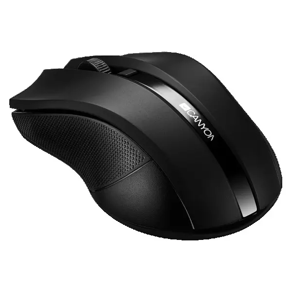 CANYON MW-5 2.4GHz wireless Optical Mouse with 4 buttons, DPI 80012001600, Black