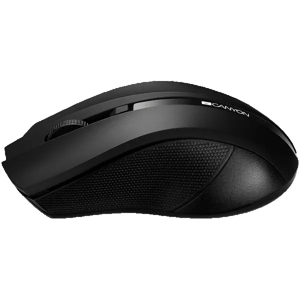 CANYON MW-5 2.4GHz wireless Optical Mouse with 4 buttons, DPI 80012001600, Black