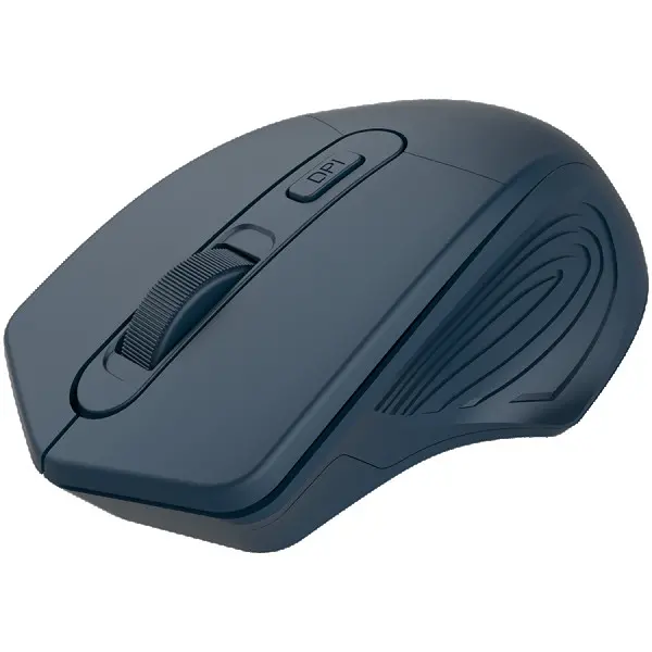 CANYON 2.4GHz Wireless Optical Mouse with 4 buttons, DPI 80012001600, Dark Blue, 115*77*38mm, 0.064kg ( CNE-CMSW15DB ) 