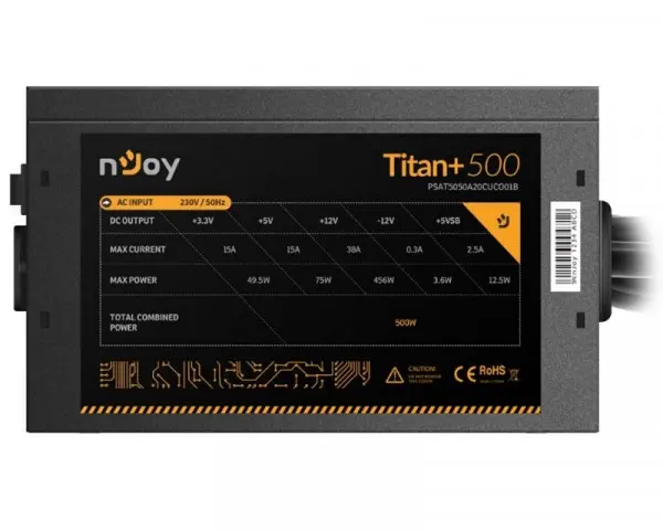 NJOY Titan+ 500 500W napajanje (PSAT5050A20CUCO01B)