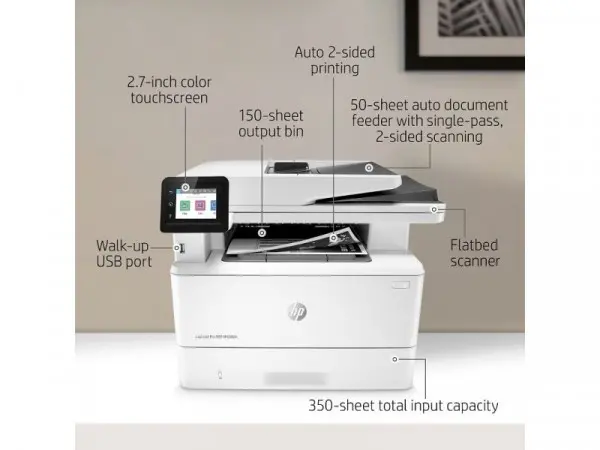 Stampac HP LaserJet Pro MFP M428fdn Printer,W1A29A