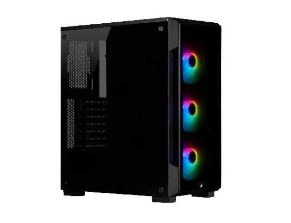 Kućište CORSAIR ICUE 220T Mid-Tower ATXkaljeno stakloGamingRGBcrna' ( 'CC-9011190-WW' ) 