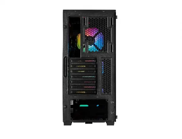 Kućište CORSAIR ICUE 220T Mid-Tower ATXkaljeno stakloGamingRGBcrna' ( 'CC-9011190-WW' ) 