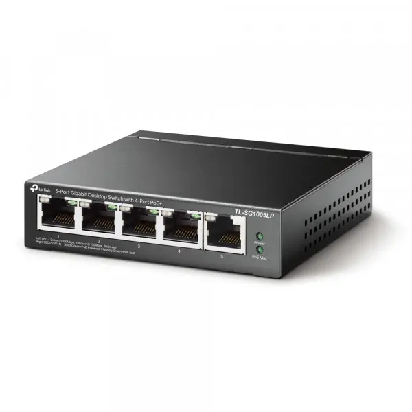 LAN Switch TP-LINK TL-SG1005LP 101001000 5port (4 PoE)