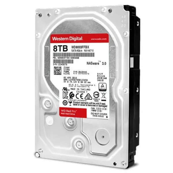 HDD WD 8TB WD8003FFBX 256MB 7200rpm Red Pro