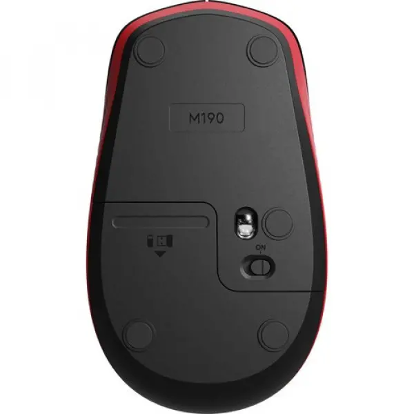 MOUSE Logitech M190 opti wireless Red 910-005908 *