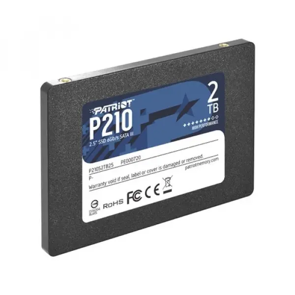 SSD 2.5 SATA3 512GB Patriot P210 520MBs/430MBs P210S512G25