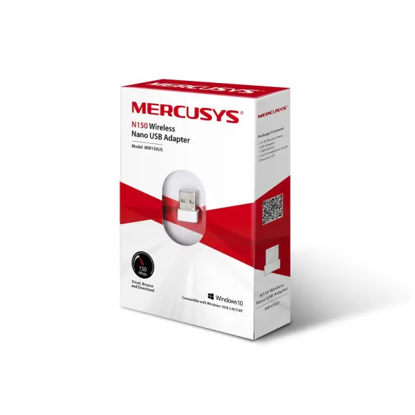 LAN MK Mercusys MW150US N150Mbs nano WiFi USB