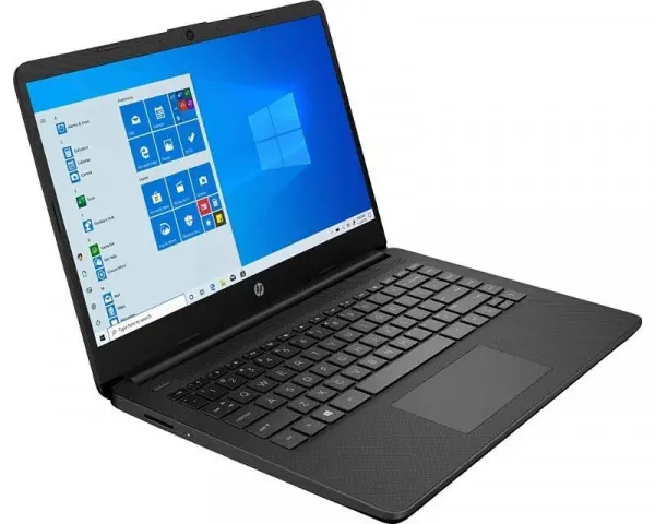 HP 14S-FQ0013DX 14'' AMD Athlon 3050U 4GB 128GB SSD Win10Home crni