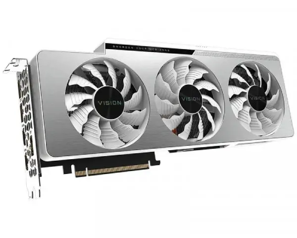 GIGABYTE nVidia GeForce RTX 3080 VISION OC 10GB 320bit GV-N3080VISION OC-10GD rev 2.0 LHR
