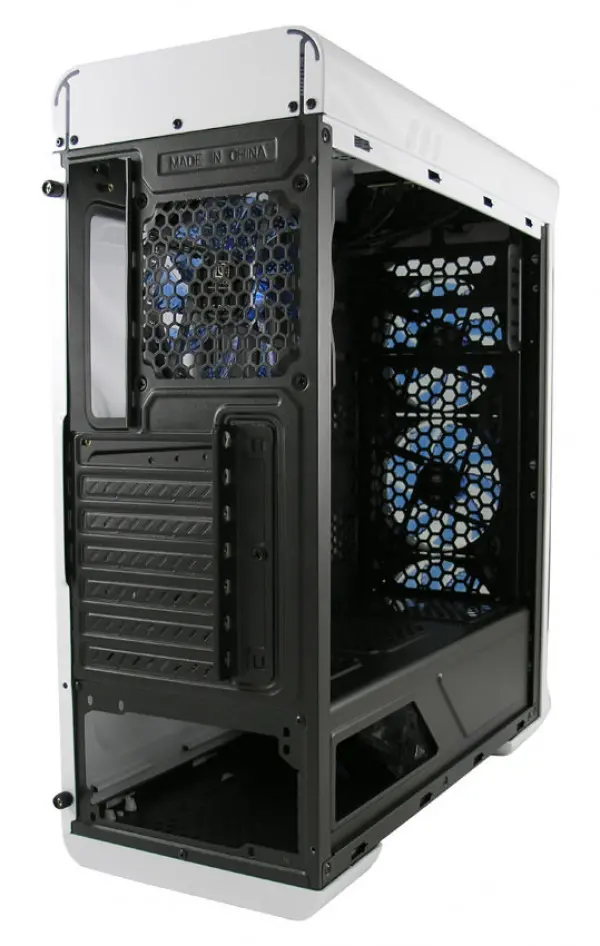 KUCISTE LC Power Midi-ATX LC-988W-ON Blue Typhoon