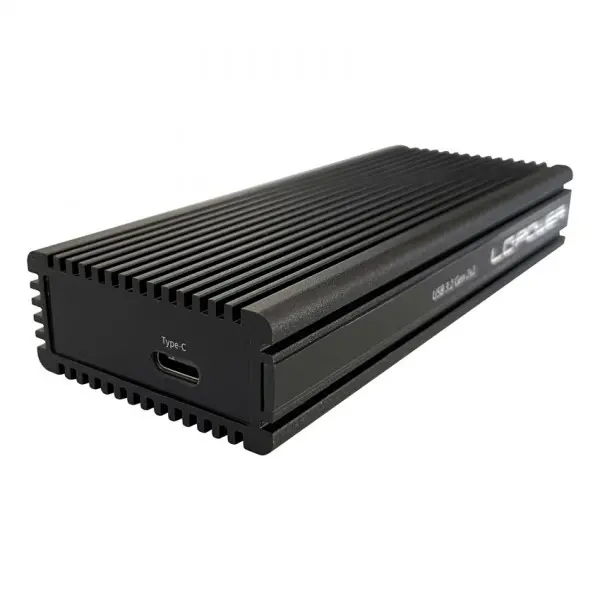 HDD Rack LC Power LC-M2-C-NVME-2X2 - M.2 SSD Enclosure Gen 2x2