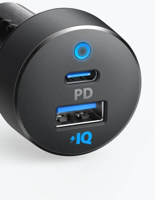 ANKER Auto punjac PD 18W C+15W A (Crna)
