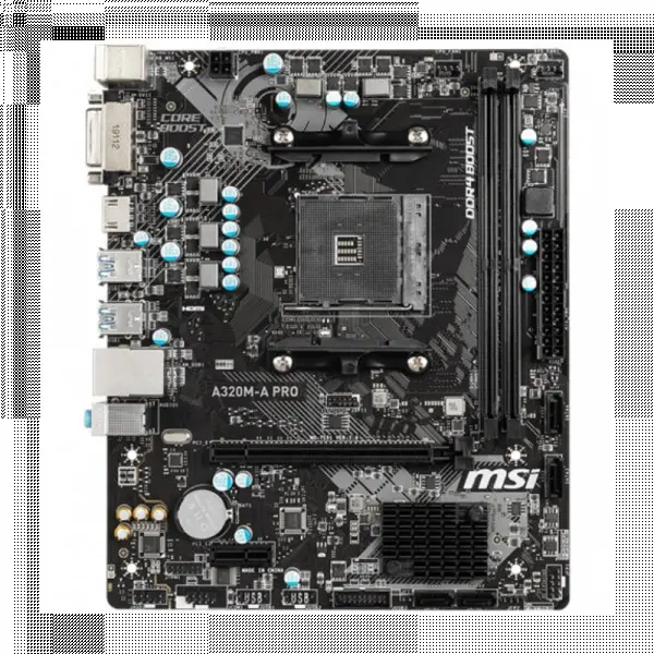 MB AM4 MSI A320M-A PROc