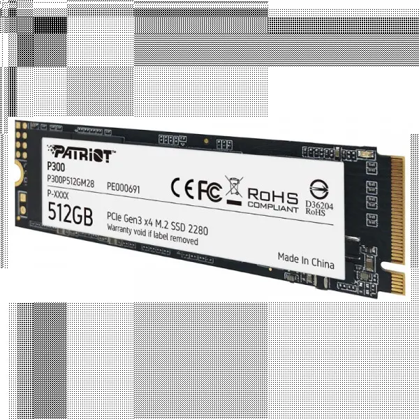 SSD M.2 NVMe 512GB Patriot P300