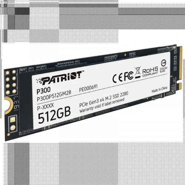 SSD M.2 NVMe 512GB Patriot P300