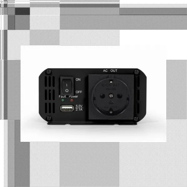 12V Auto inverter DC/AC 300W+USB port Gembird EG-PWC300-01