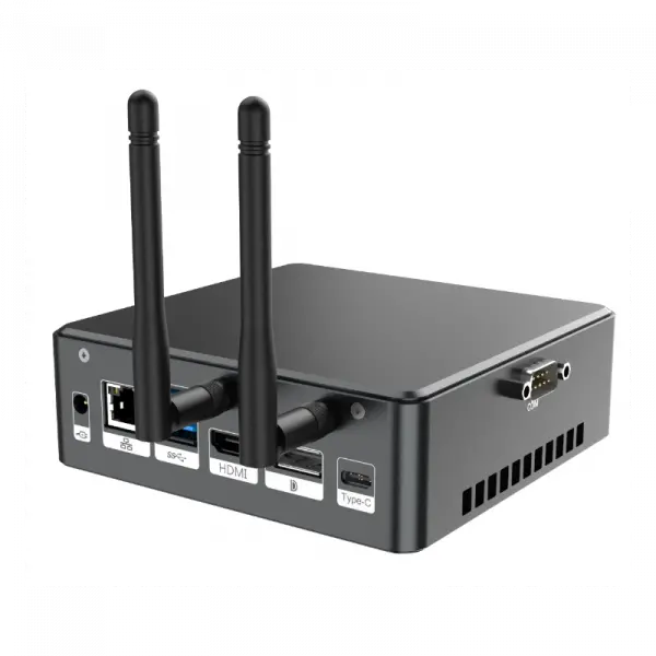 Mini PC Zeus MPI10  i3-10110U 4.10 GHz/DDR4/LAN/Dual WiFi/BT/HDMI/DP/VGA/RS232/USB C/ext ANT