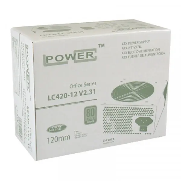 Napajanje 400W LC Power LC400SI V2.31-Bulk (roba bez pakovanja, refurbished, skracena garancija)