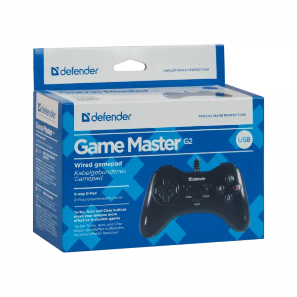Gamepad Defender Game Master G2 USB PC/PS3