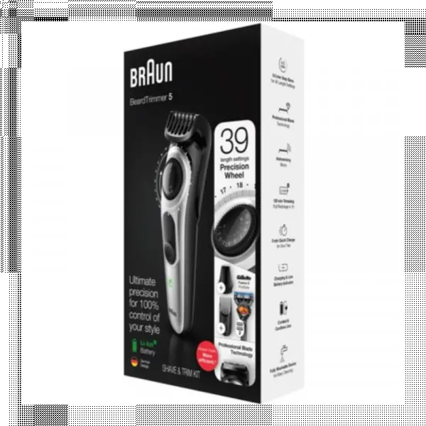 Trimer za bradu Braun BT5260 punjivi/nastavci 0.5-20mm