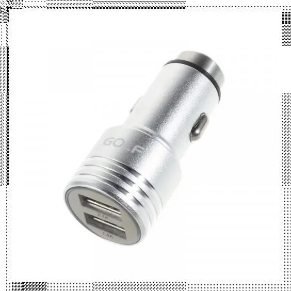 Auto punjač metalni 2USB 2.1A Golf GF-C06S